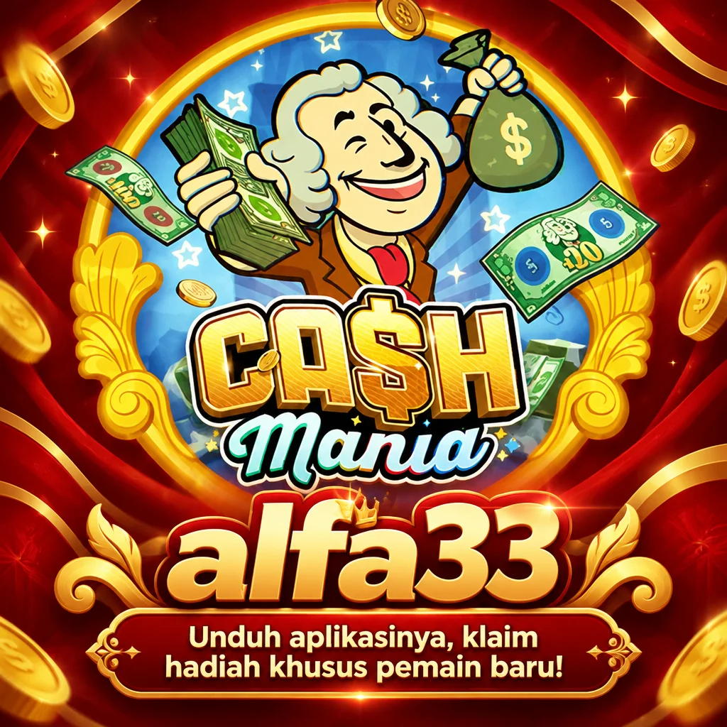 alfa33 · Cash Mania · Tampilan permainan