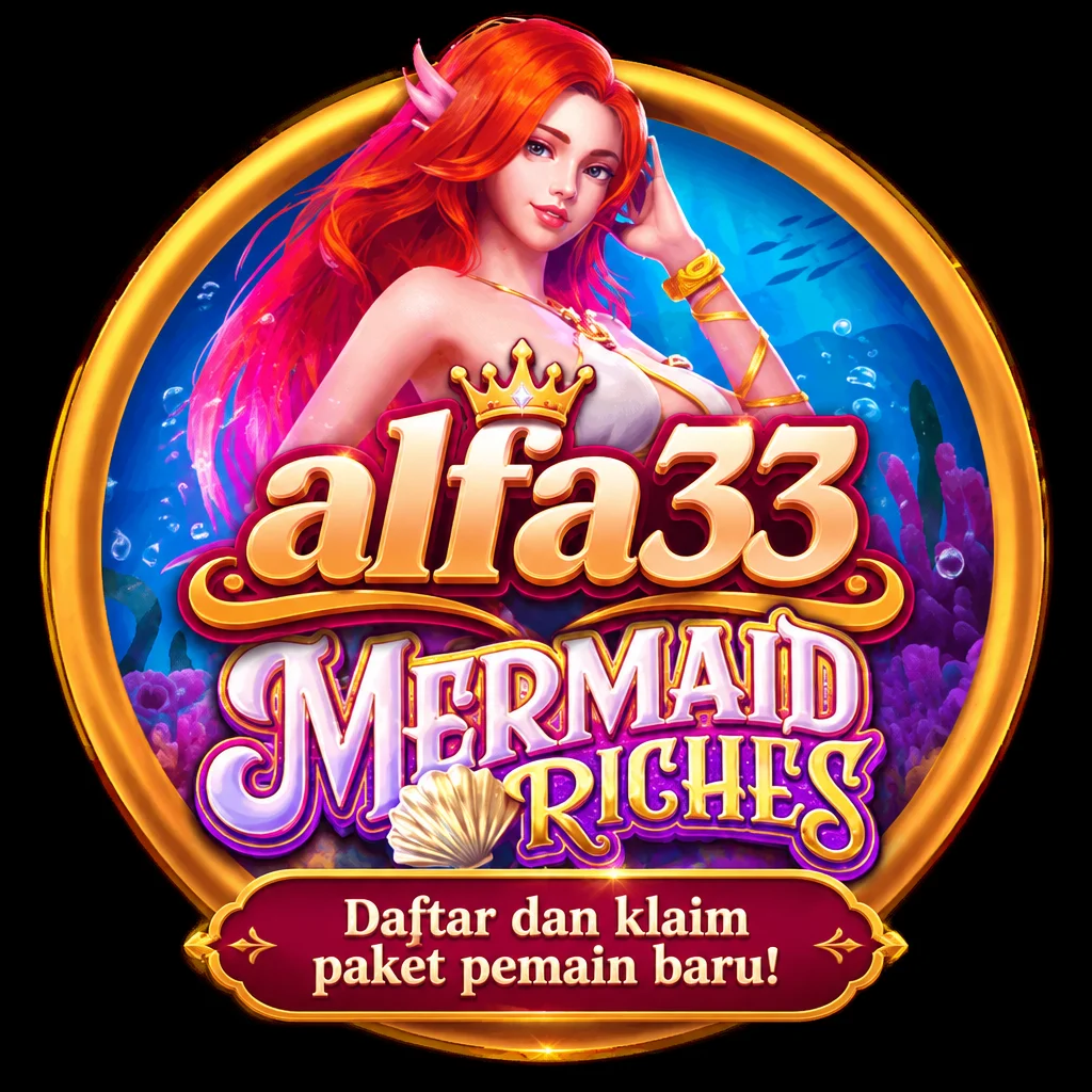 alfa33 · Mermaid Riches · Tampilan permainan